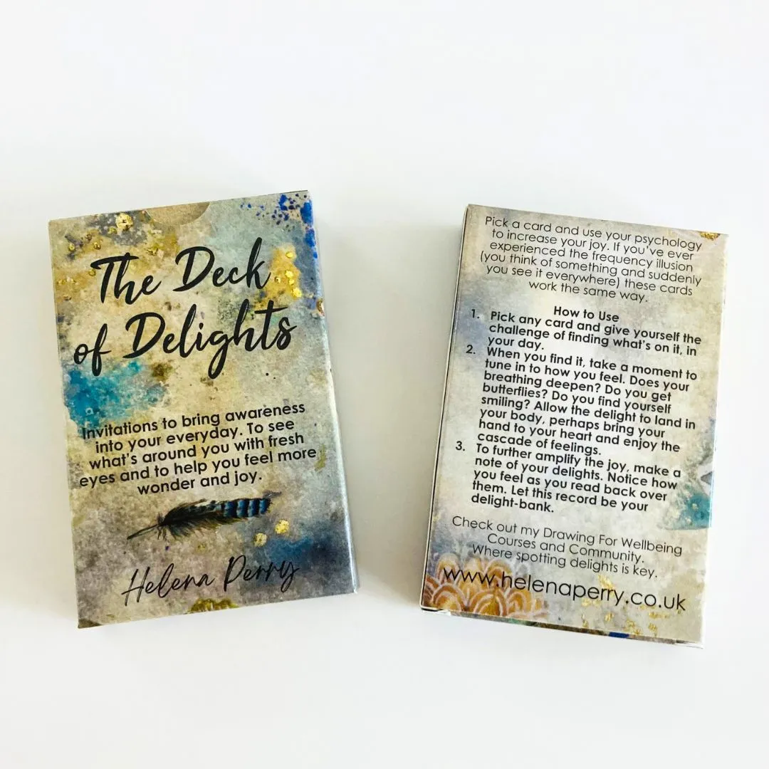 Helena Perry Deck of Delights jeu de cartes bien-être