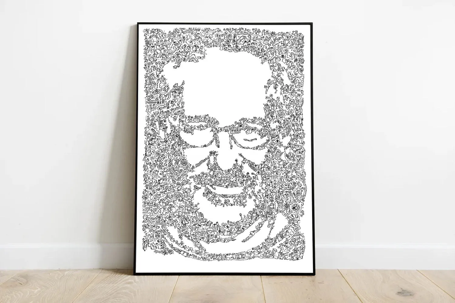 DrawInside Steven Spielberg poster A3 cinéma