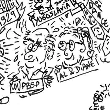 DrawInside Al Pesso affiche 30x30 cm thérapie