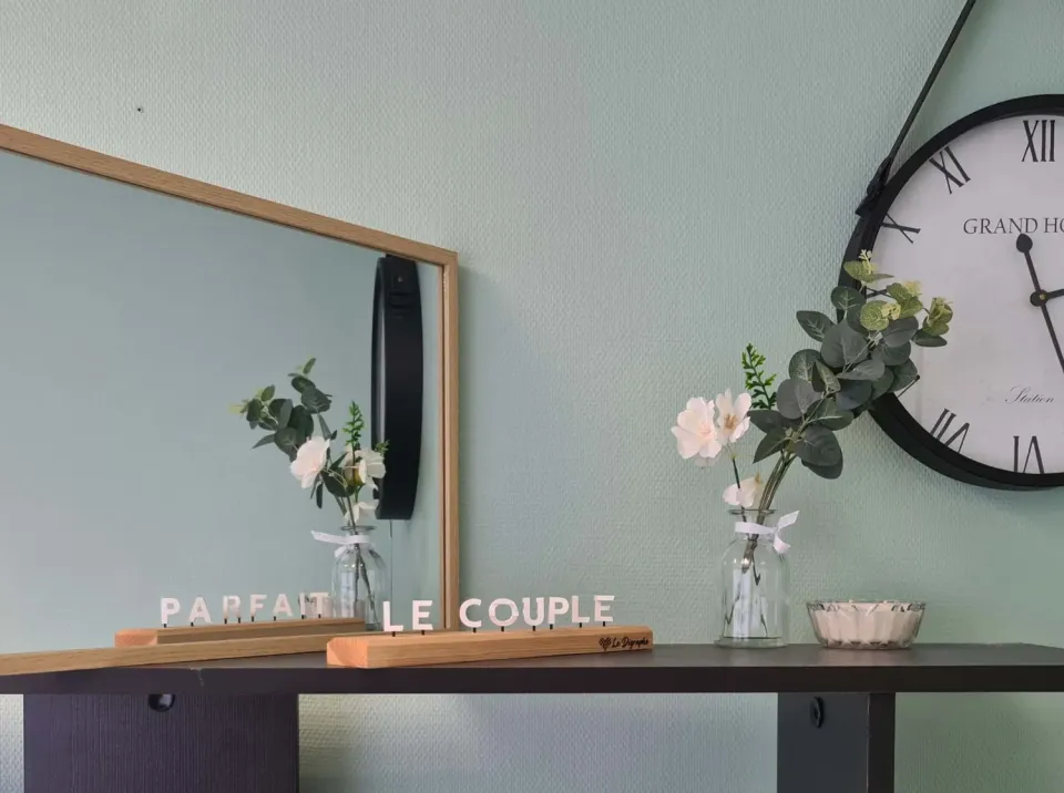 Le Digraphe Couple Parfait tableau déco prêt-à-poser amour
