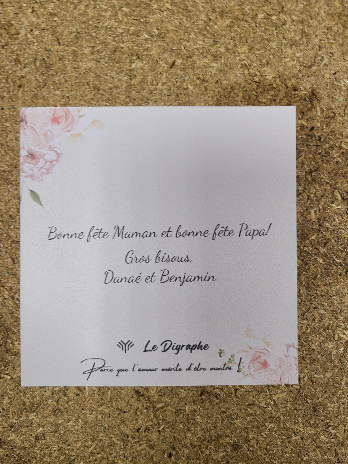 Le Digraphe Original digraphe fête des mères prénoms