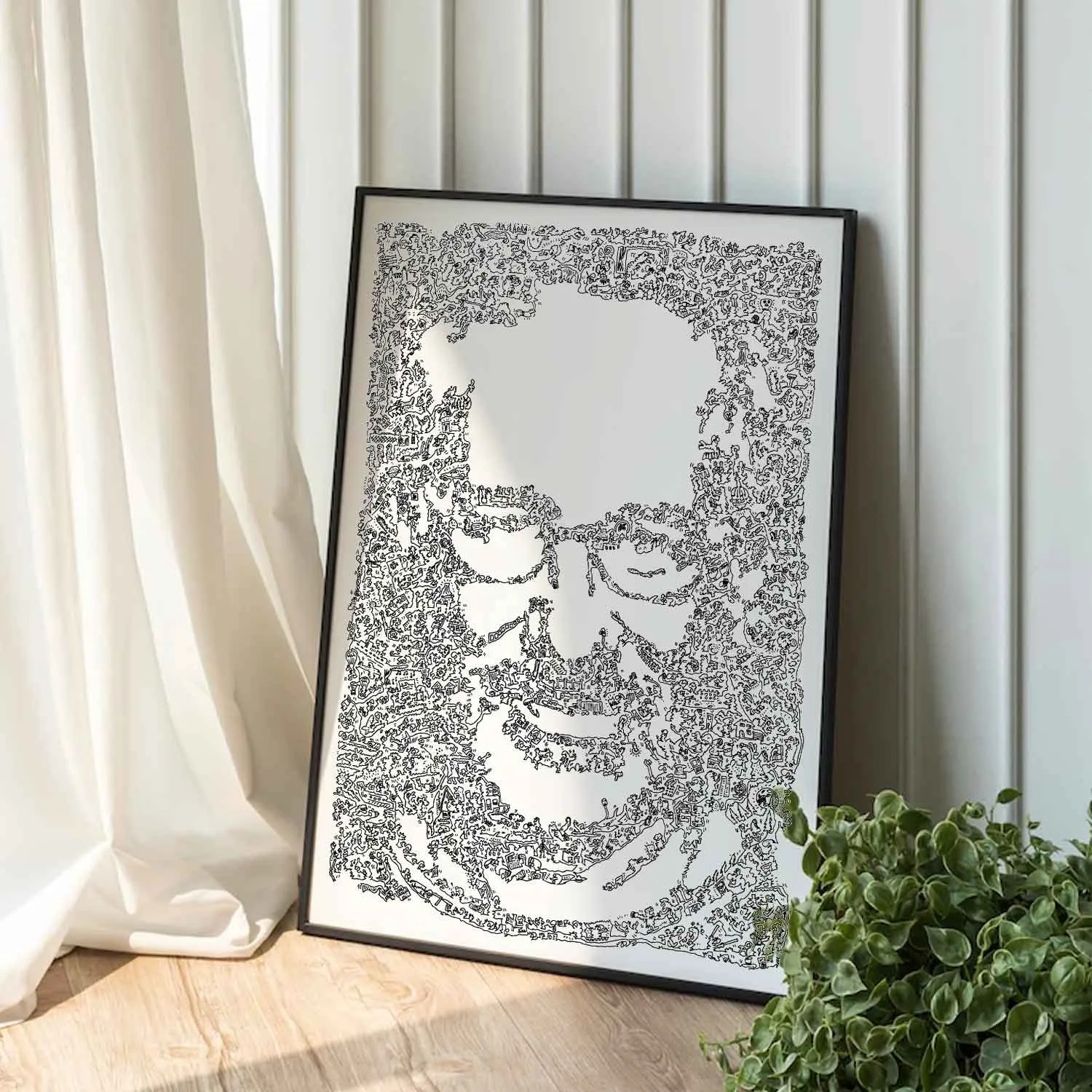 DrawInside Steven Spielberg poster A3 cinéma