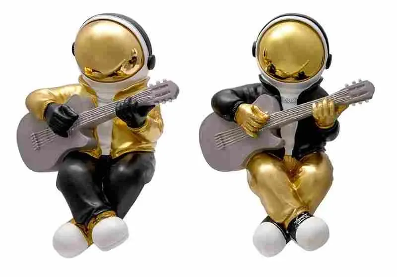 Lacorne Decoration Duo Astro Guitar NP-24/25 sculpture 45 cm