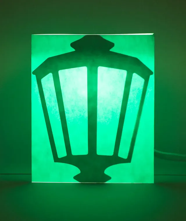 Risette Hide & Switch LampPost lampe 28 cm