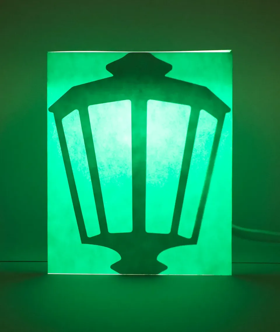 Risette Hide & Switch LampPost lampe 28 cm