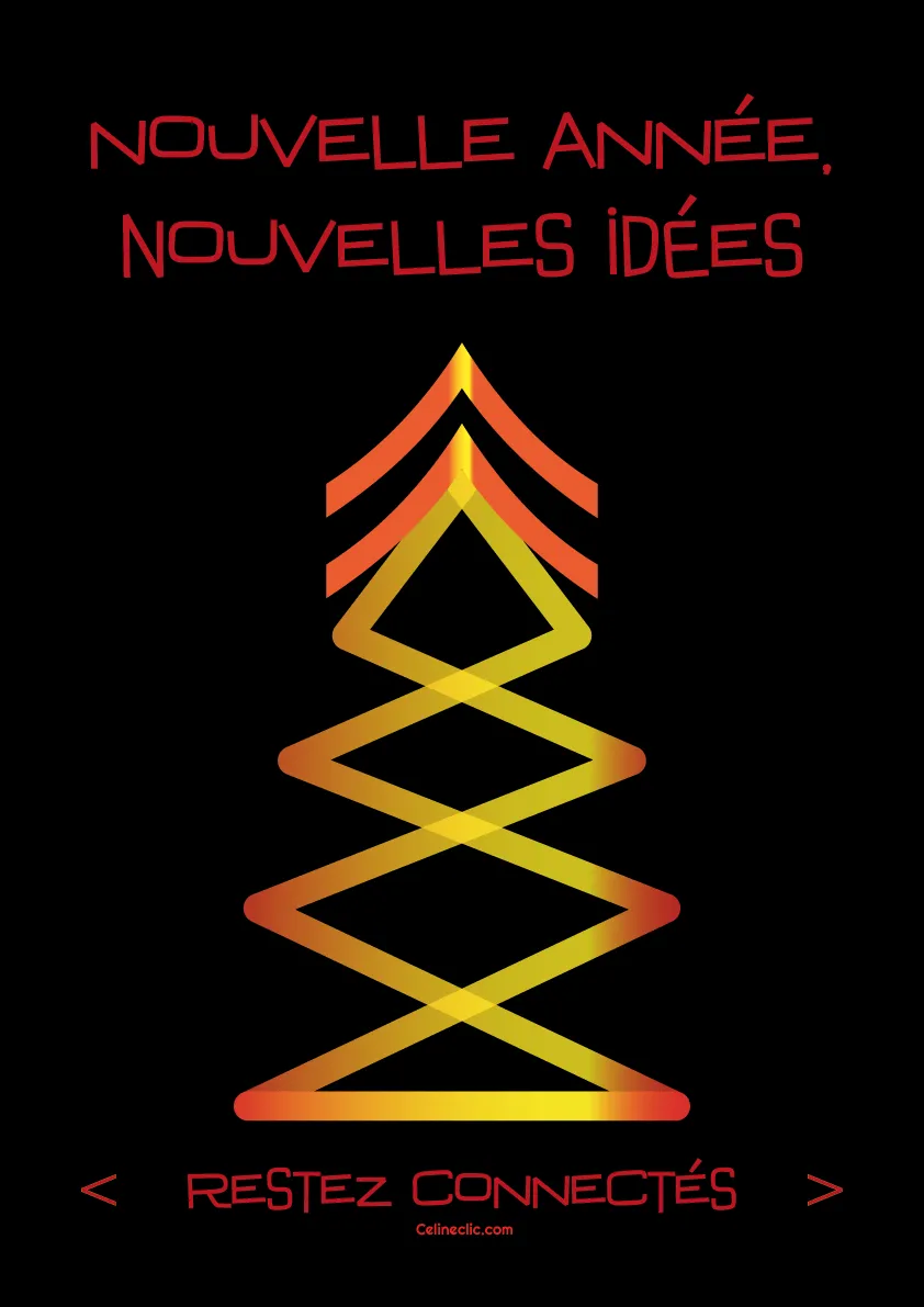 Celineclic And Create Restez Connectés affiche humour