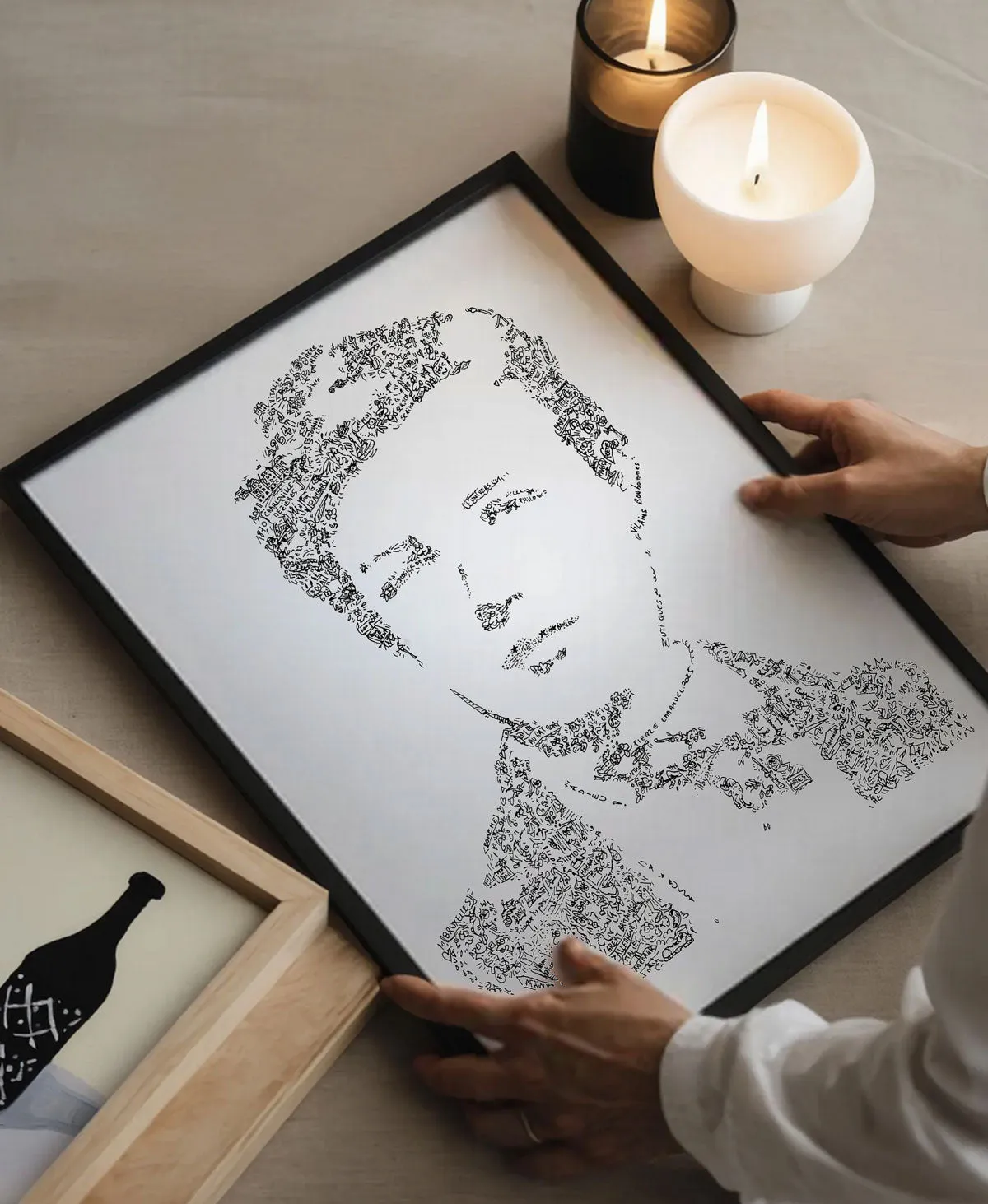 DrawInside Arthur Rimbaud affiche A4 21x30 cm poète