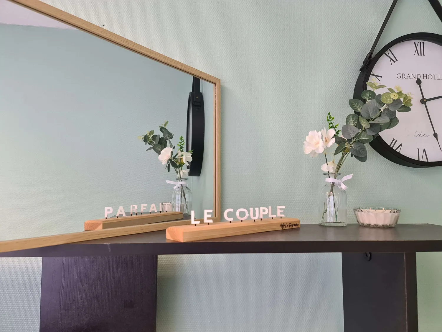 Le Digraphe Couple Parfait tableau déco prêt-à-poser amour