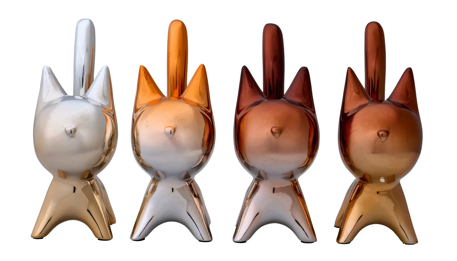 Lacorne Decoration E70 Miaou Chic sculpture chat 16 cm