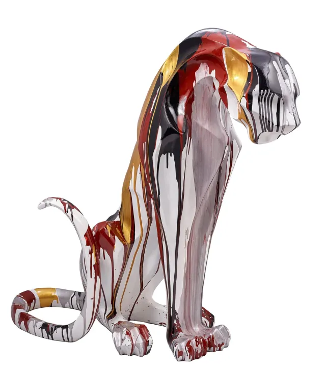 Lacorne Decoration TH99 Bagheera sculpture outdoor H.100