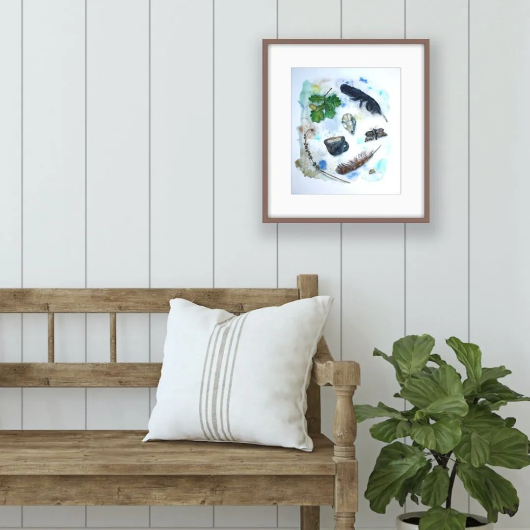 Helena Perry Spell to Learn peinture originale apprentissage