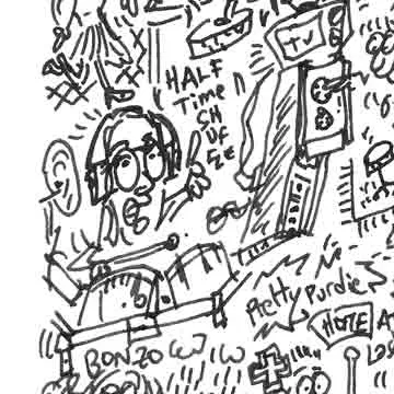 DrawInside Jeff Porcaro affiche A4 citation groove