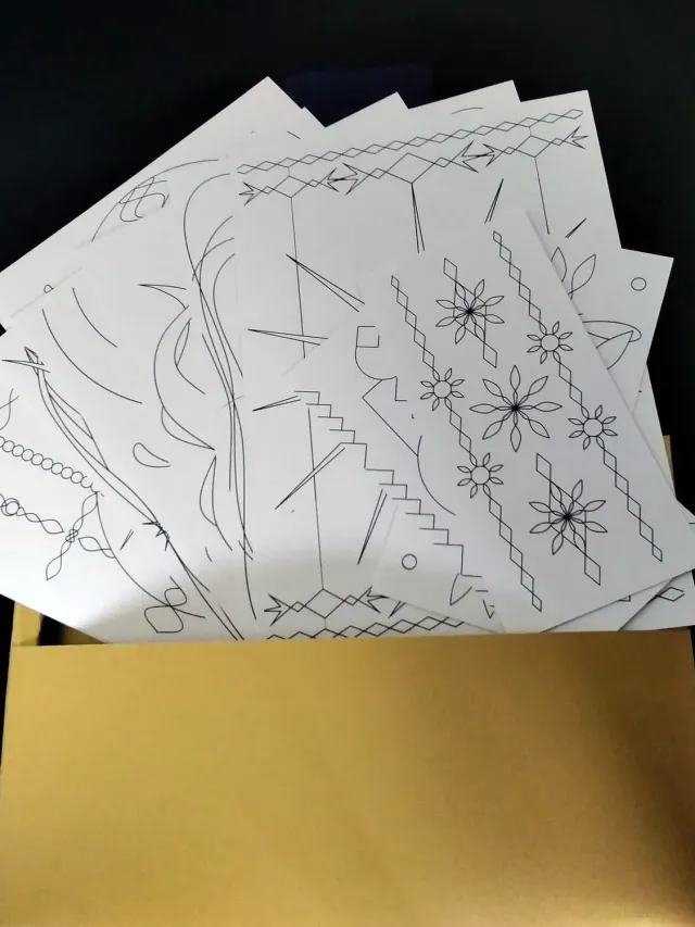 Celineclic And Create Mandala coffret coloriage 10 dessins A5