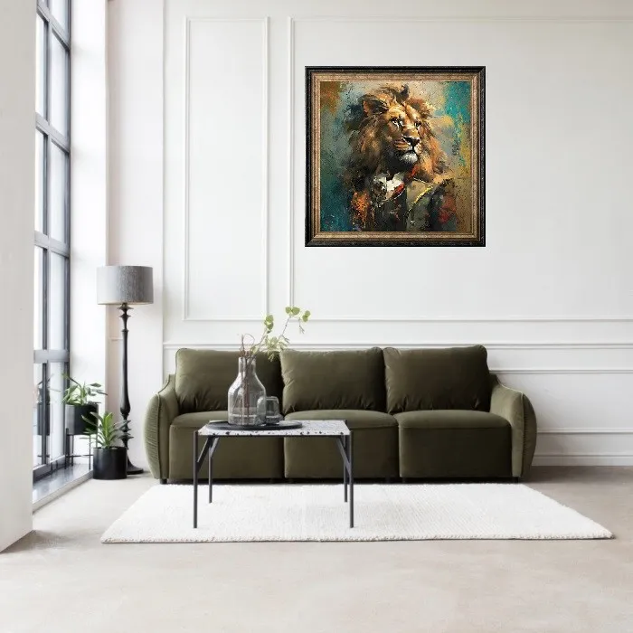 Lacorne Décoration Charles 240308 tableau 80x80 cm carré