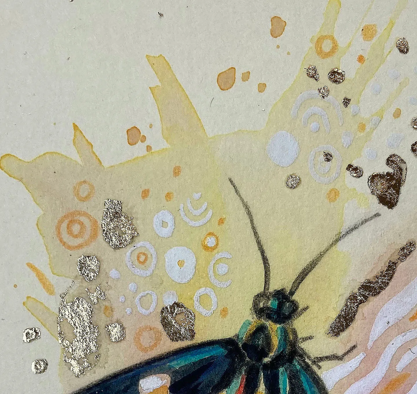 Helena Perry Scarlet Tiger miniature 8,5x13,5cm non encadrée