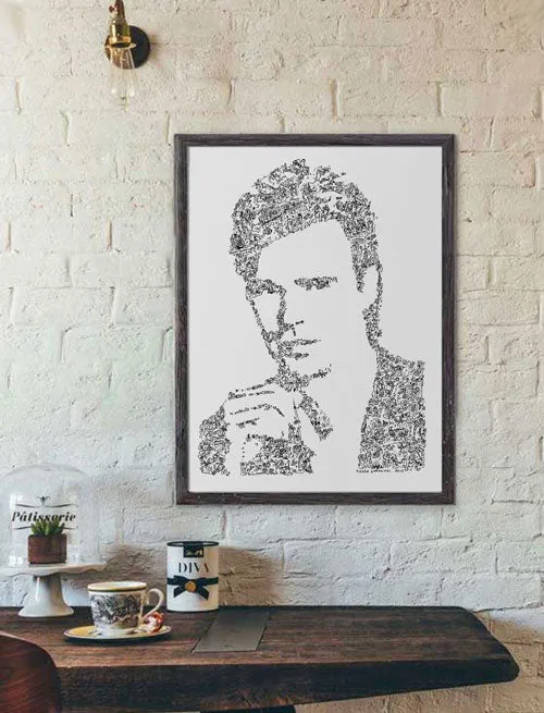DrawInside MacGyver affiche A3 série TV bricolage