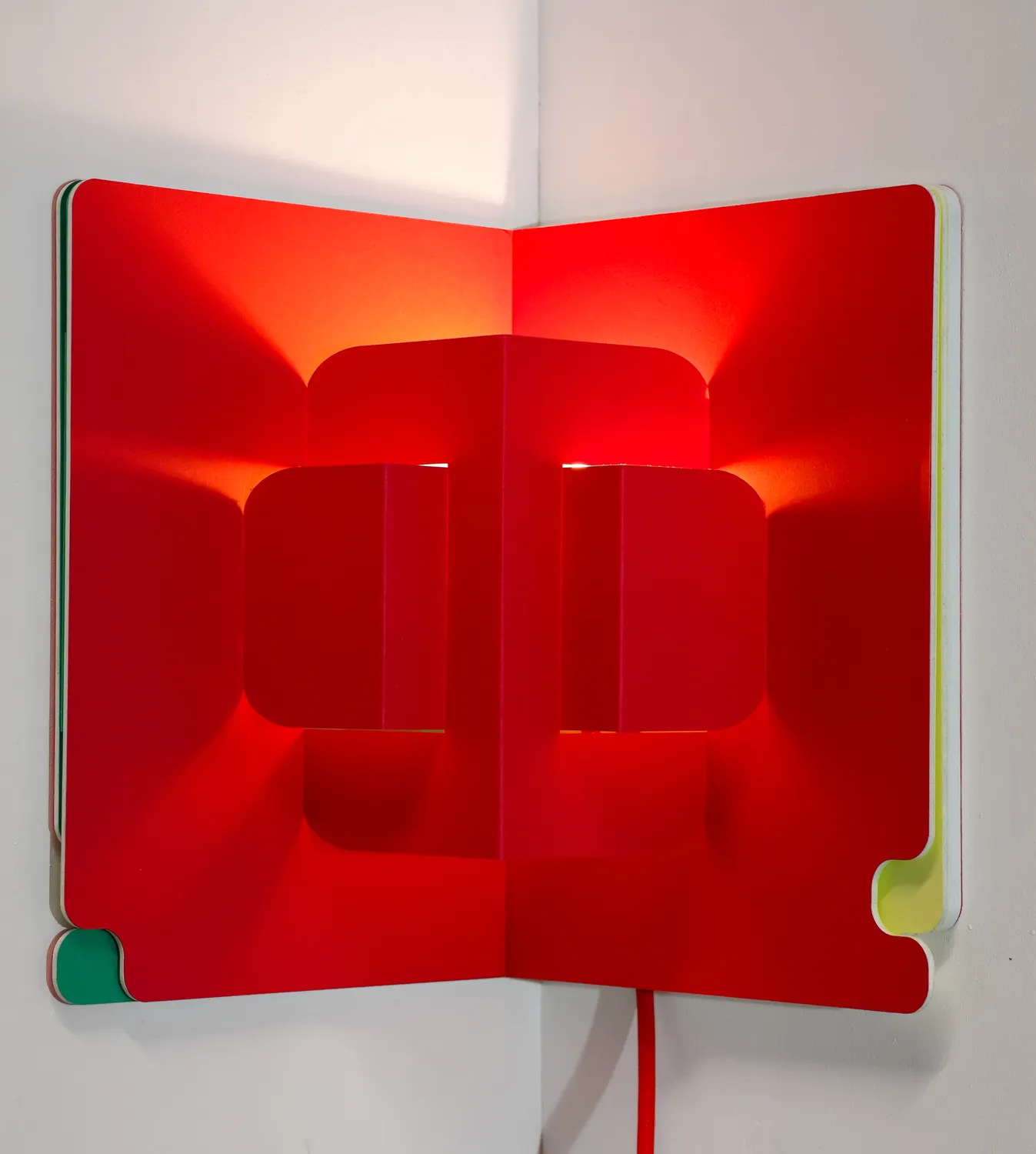 Risette Pop Up Lamp 1 lampe d'angle papier