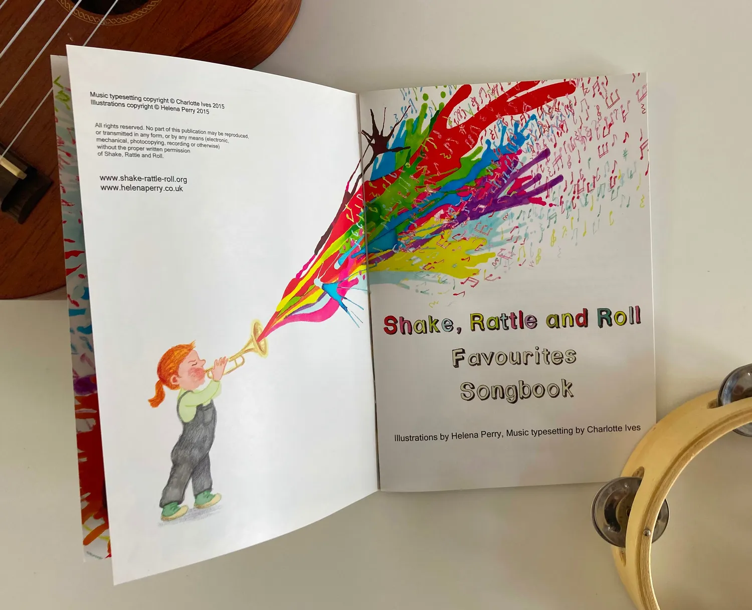 Helena Perry Shake Rattle and Roll Favourites livre chansons + CD