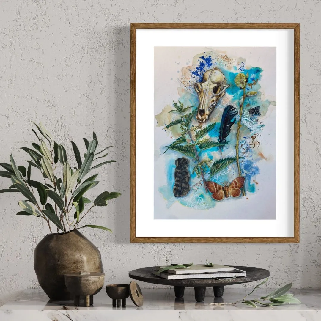 Helena Perry Everyday Magic Spell for Risk peinture 29x41