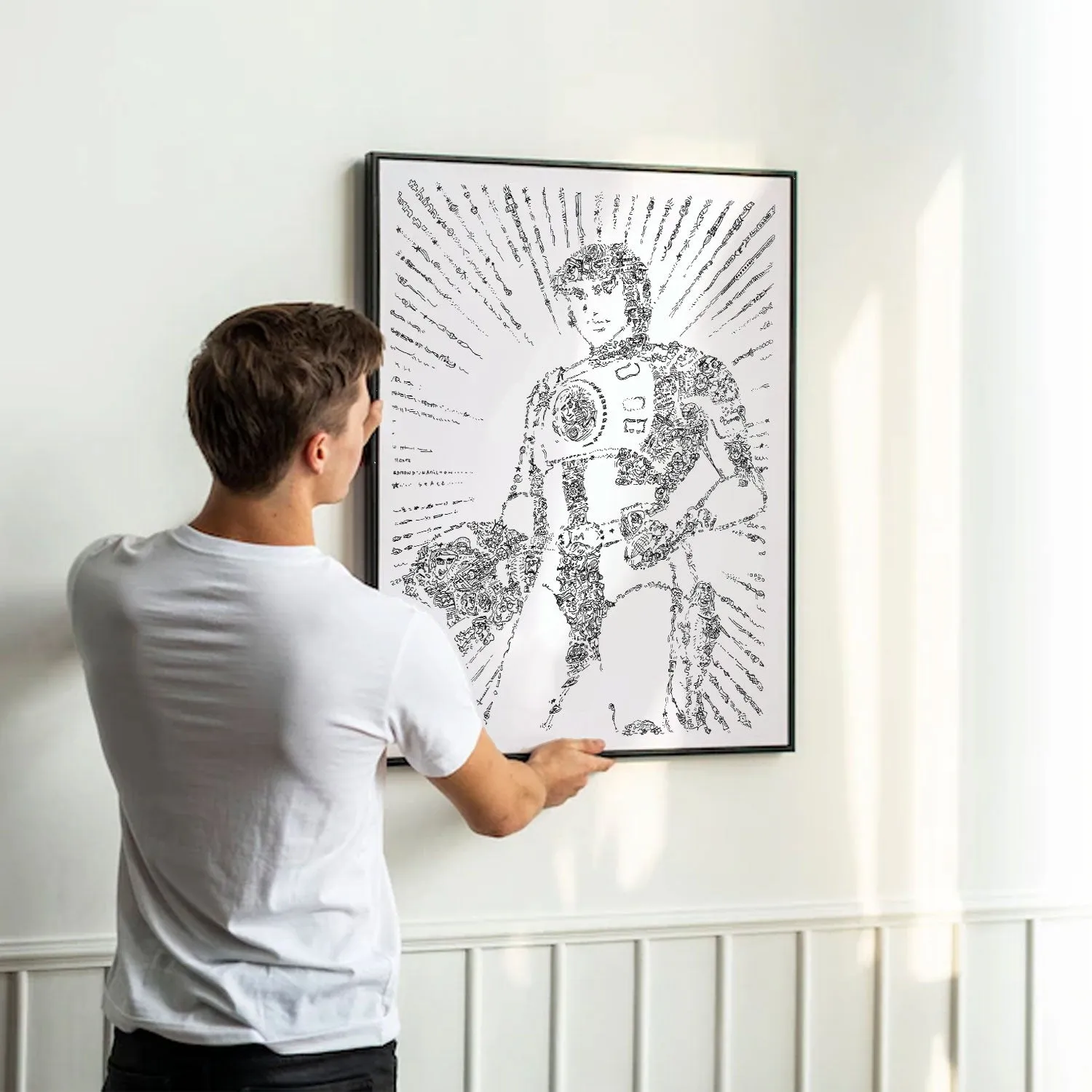 DrawInside Captain Future affiche A4 21x30 cm anime