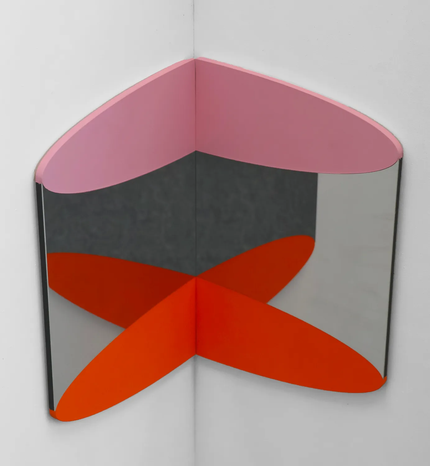Risette Silo miroir d'angle 27x20 cm double