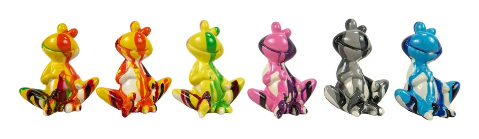 Lacorne Décoration E41 Mini Froggy statue 12 cm verte