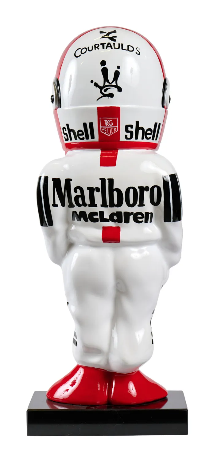 Lacorne Décoration D410/M Le Pilote Blanc sculpture H 60 cm