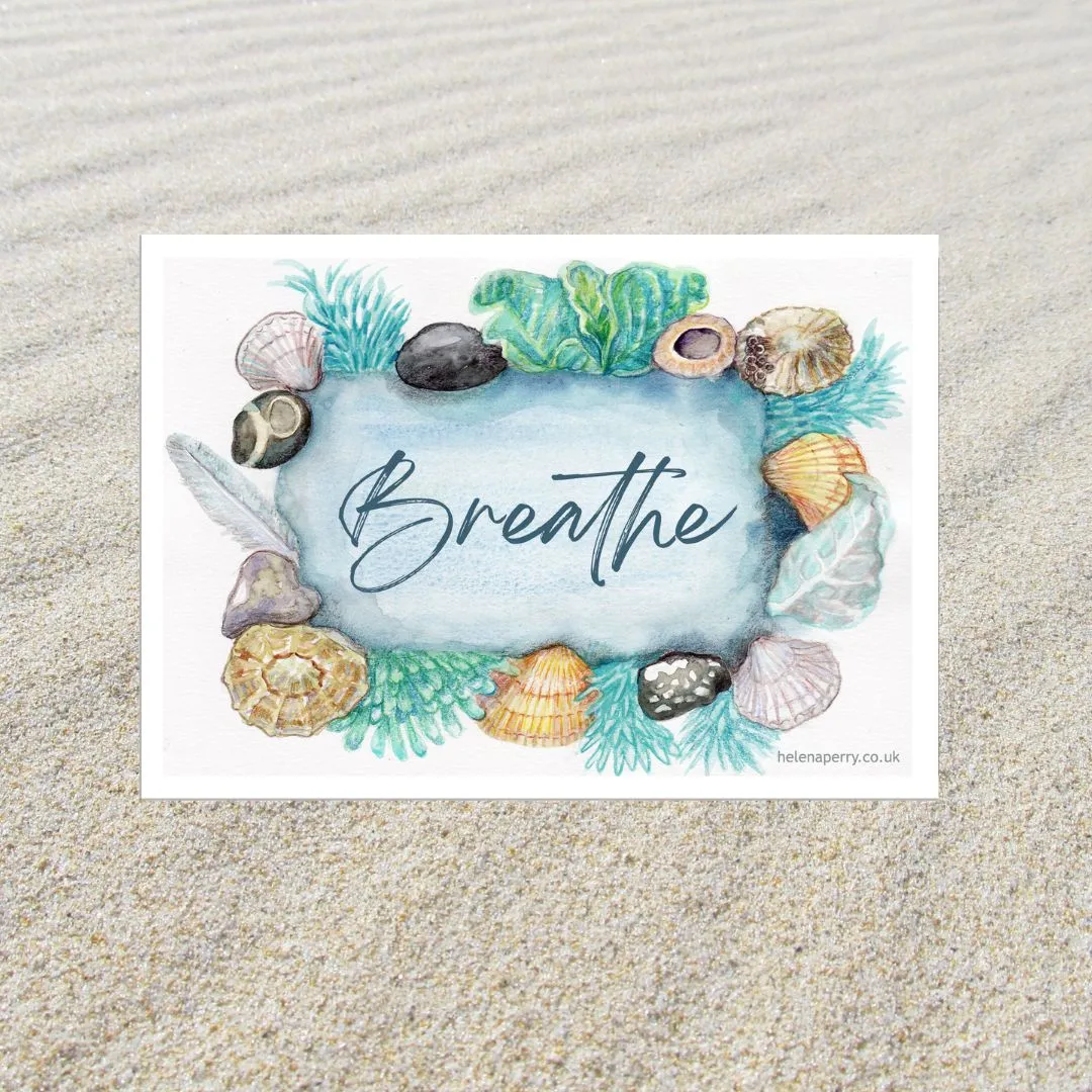 Helena Perry cartes postales bien-être lot de 8 mantras
