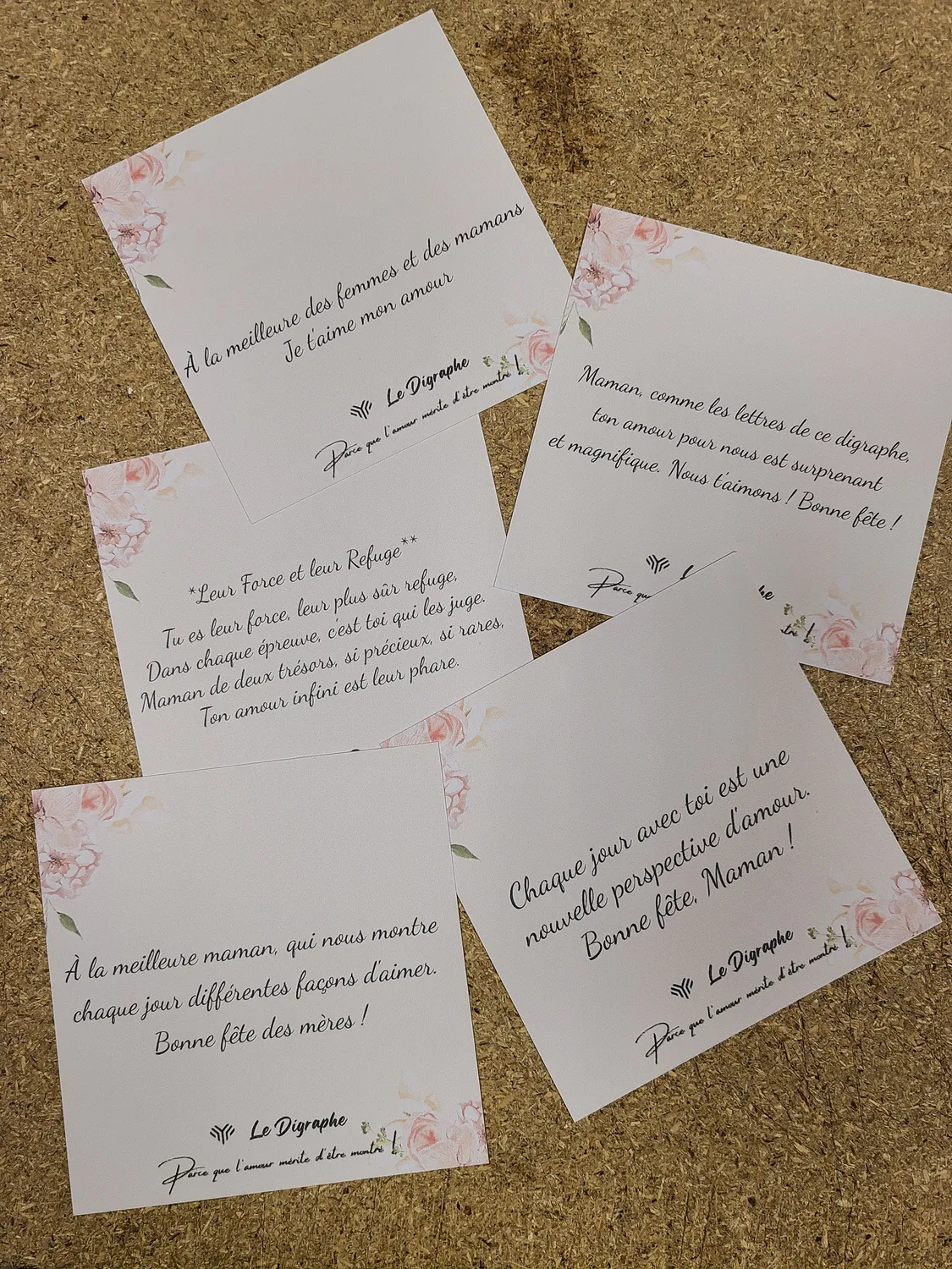 Le Digraphe Original digraphe fête des mères prénoms