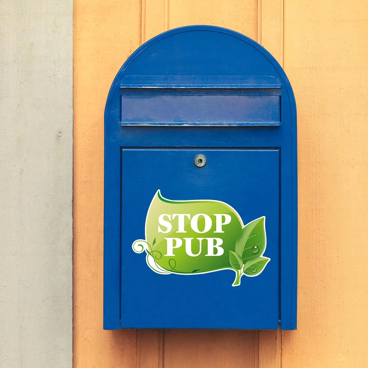 Ambiance Sticker Stop Pub Nature autocollant 7x10 cm