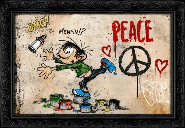 Lacorne Decoration ES22/S Peace Attitude tableau 40x55 cm