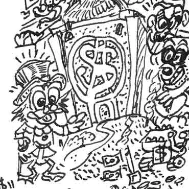 DrawInside Scrooge McDuck affiche A3 30x42 cm papier mat