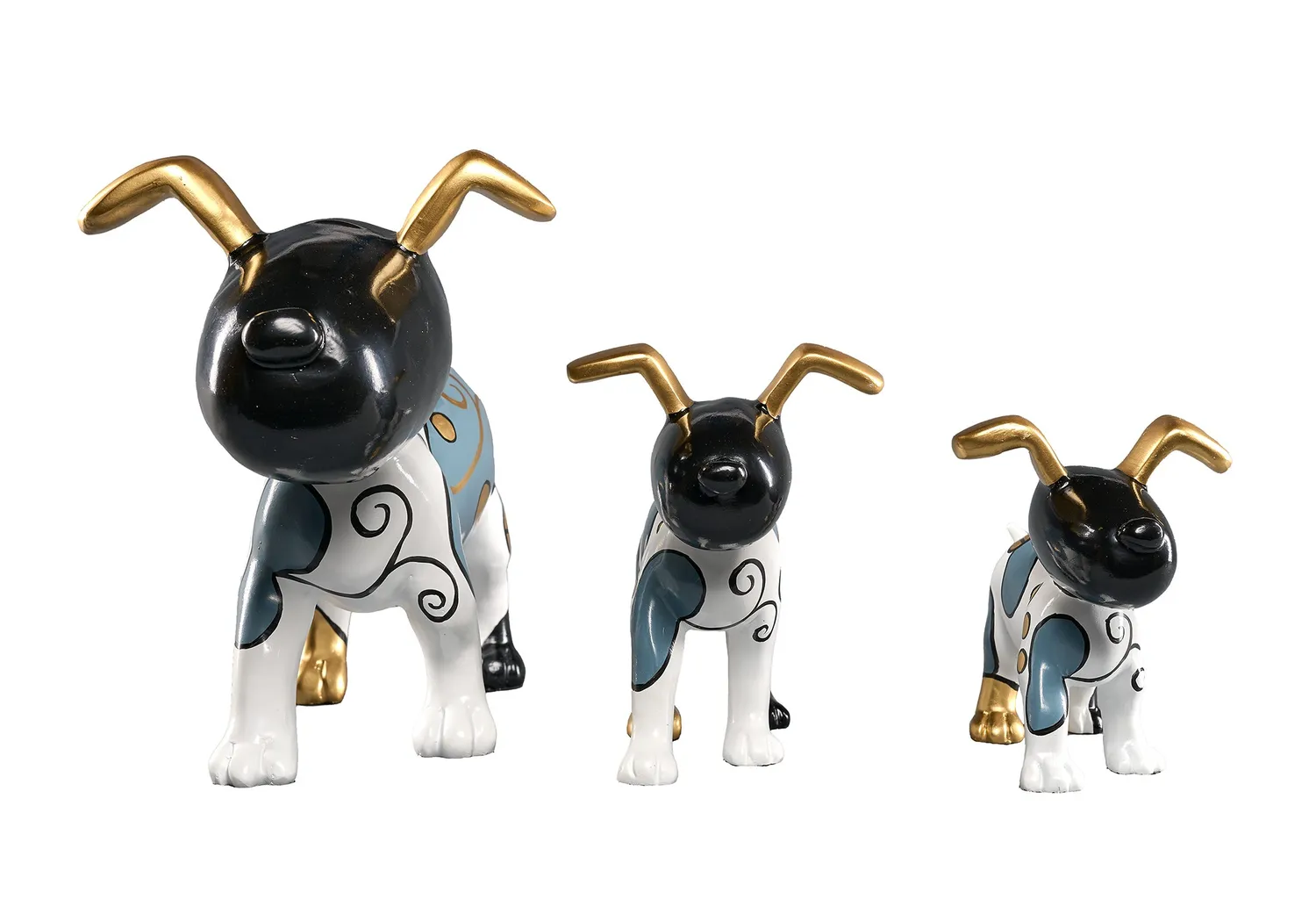 Lacorne TH176 Arabesques sculpture lot 3 déco