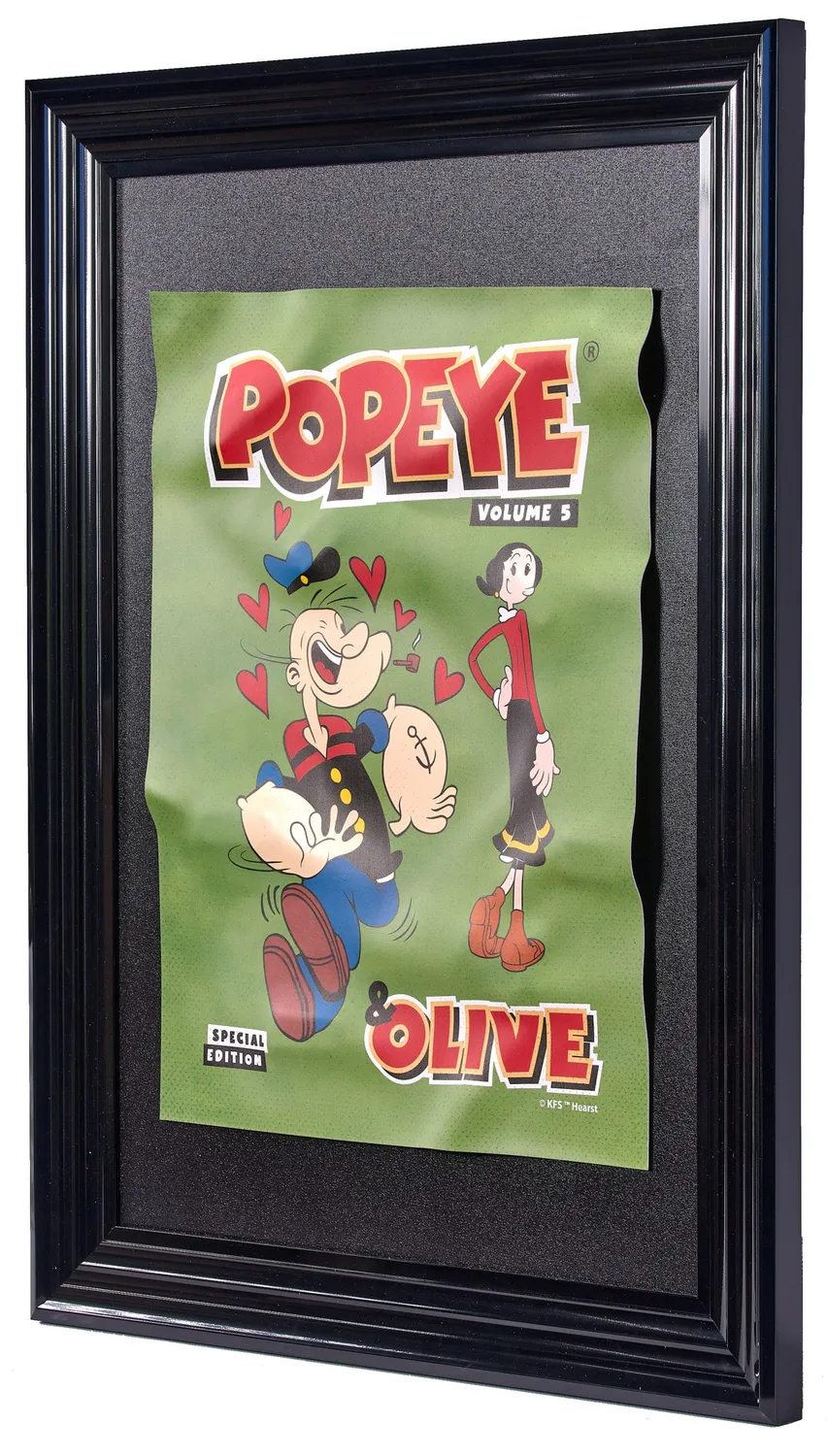 Lacorne Décoration 240504 Popeye Amoureux tableau 80x60 cm à encadrer
