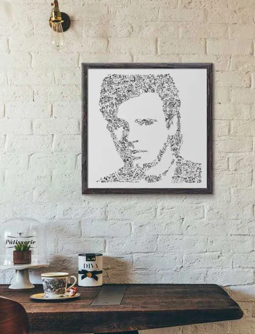DrawInside MacGyver affiche 20 x 20 cm papier mat