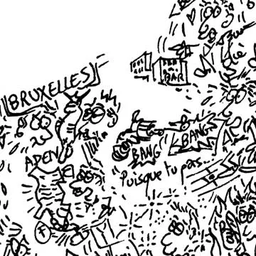 DrawInside Arthur Rimbaud affiche A4 21x30 cm poète