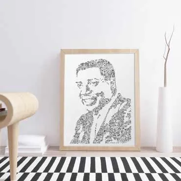 DrawInside Otis Redding affiche A4 soul