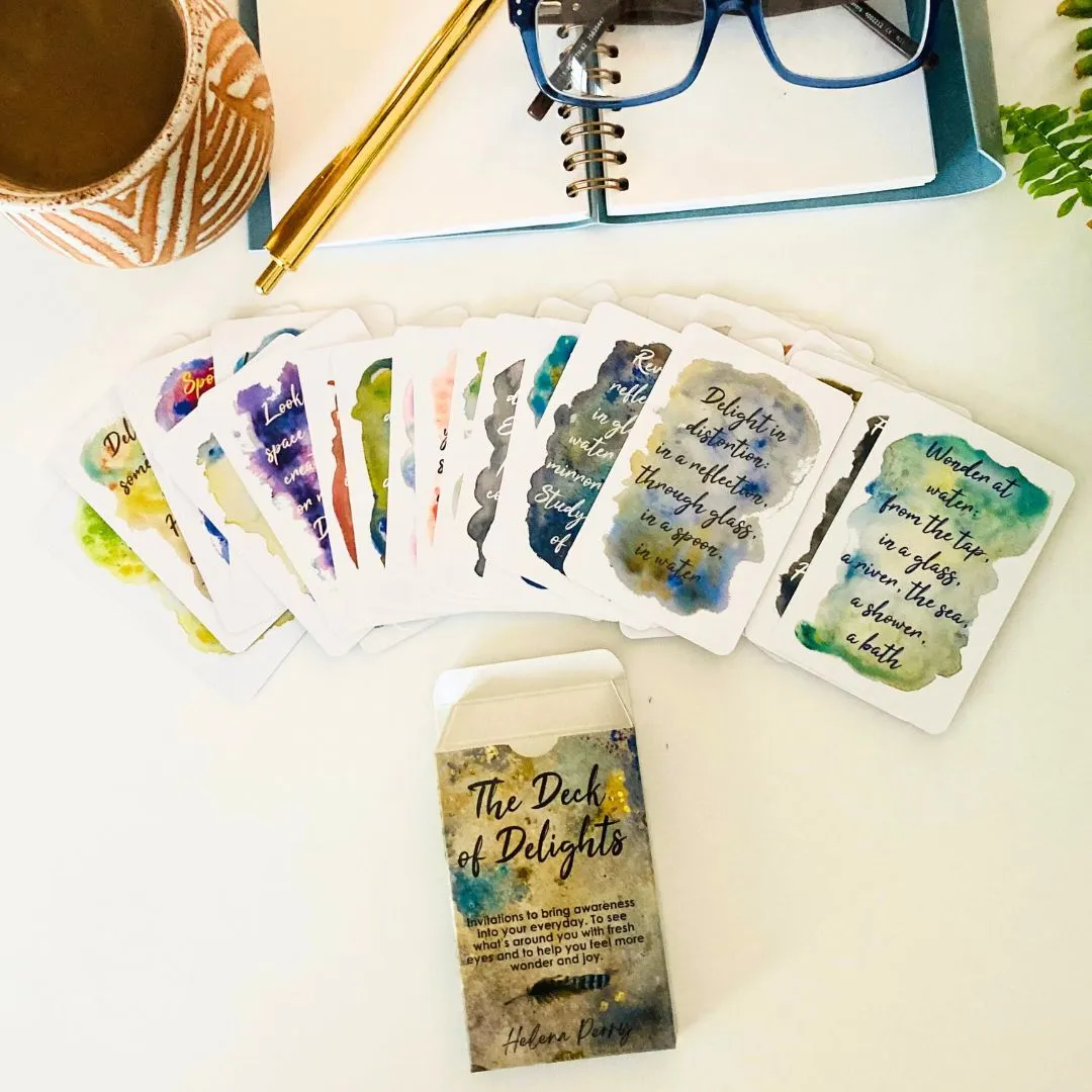 Helena Perry Deck of Delights jeu de cartes bien-être