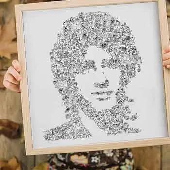 DrawInside Izzy Stradlin Guns N Roses affiche 30x30