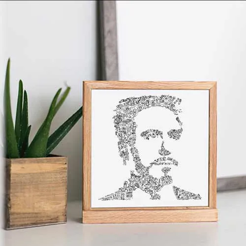 DrawInside Tony Stark affiche 20x20 Iron Man