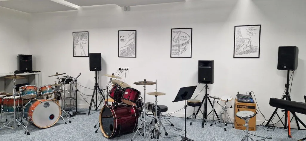 DrawInside Steve Gadd affiche A4 citation batterie