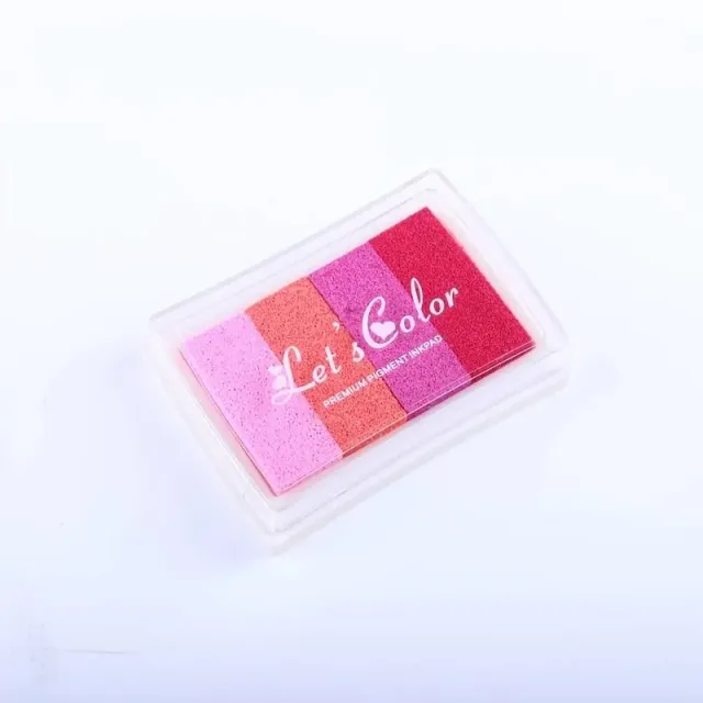 Papeterie Créative Encre à empreintes rose tampon lavable non toxique