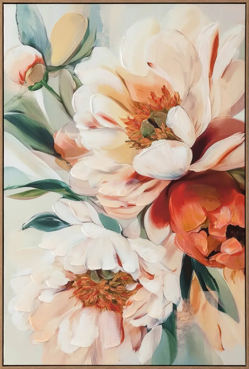 Lacorne Decoration Floraison Lumineuse 9607 tableau 80x120 cm à encadrer