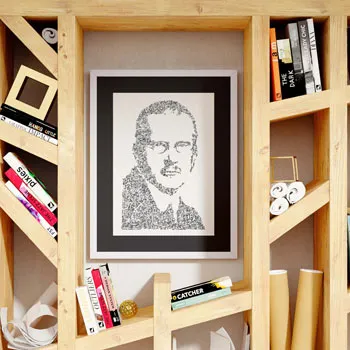 DrawInside Carl Jung affiche A4 21x30 cm psychologie