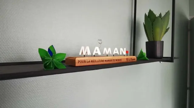 Le Digraphe Maman Amour digraphe cadeau maman cœur