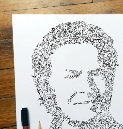 DrawInside Don Henley - The Eagles affiche 30x30 rock