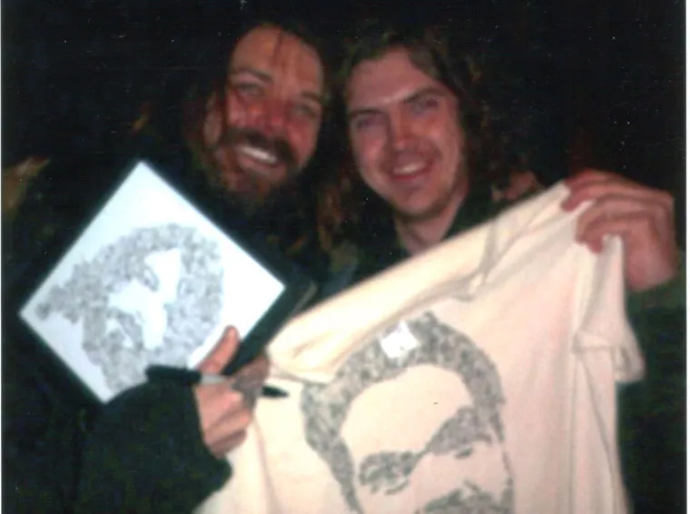 DrawInside Simon Neil affiche 20x20 cm papier épais