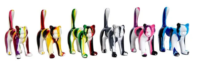 Lacorne Décoration Barbouilles TH187 sculpture 12 cm résine