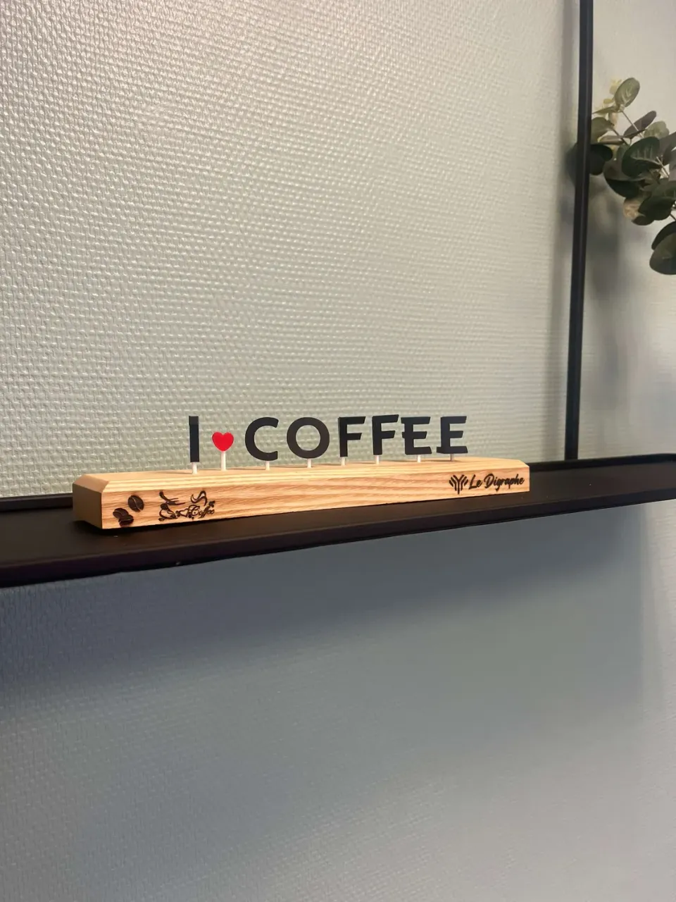 Le Digraphe I love coffee time digraphe cuisine porte-photo