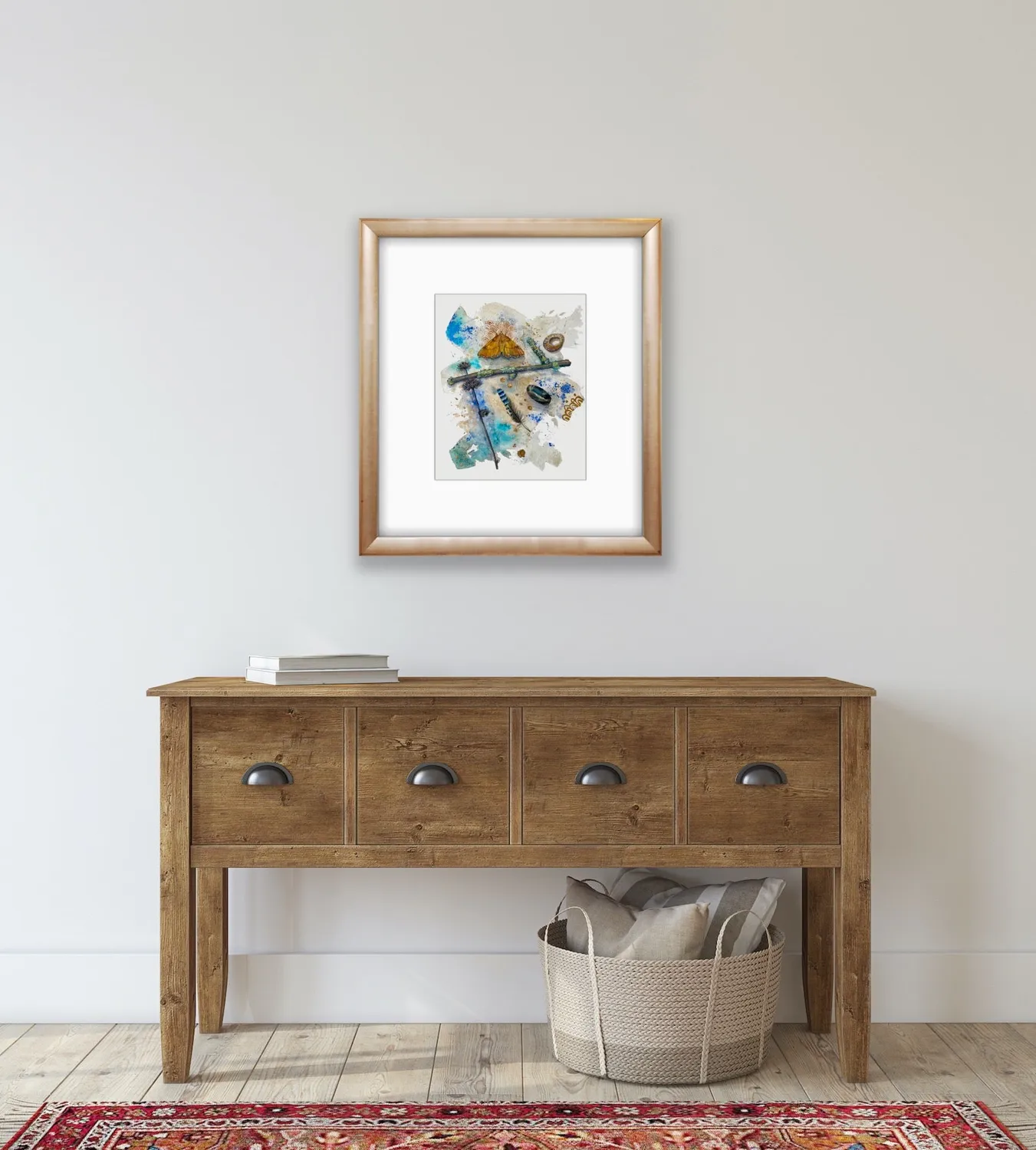 Helena Perry August Thorn Spell print A4 papier aquarelle